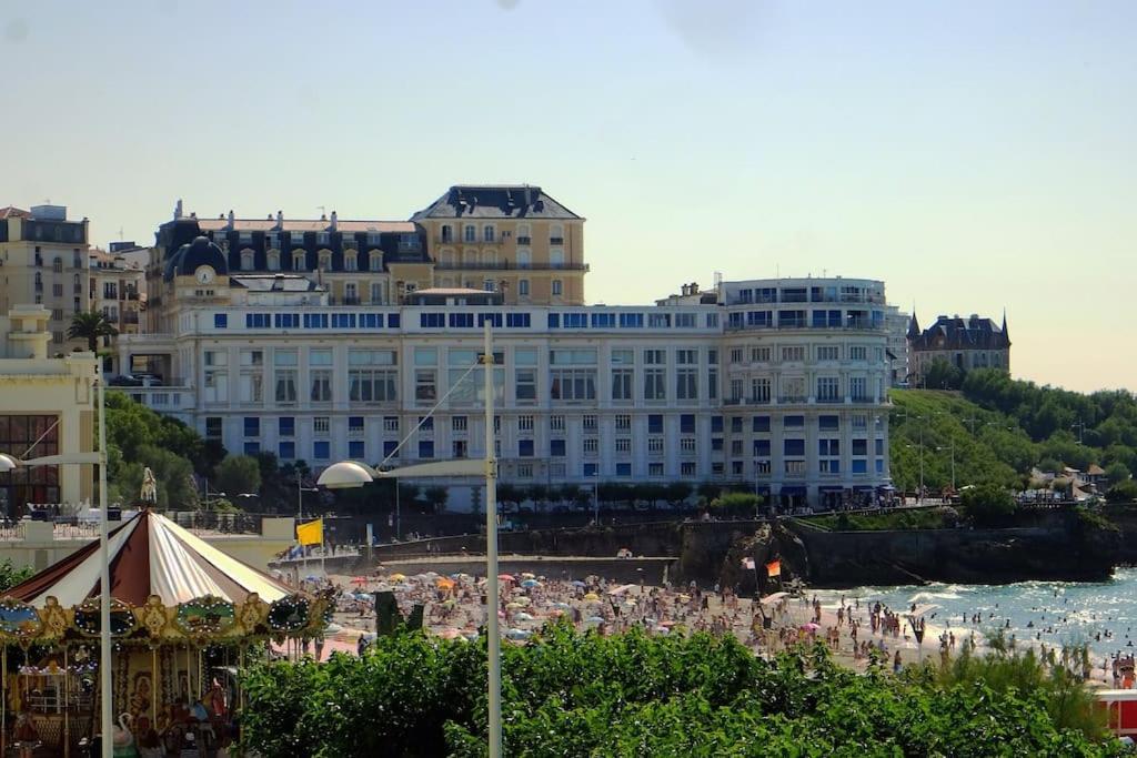 Appartement Le Sahel - Vue Imprenable Sur L'Ocean Biarritz Eksteriør bilde