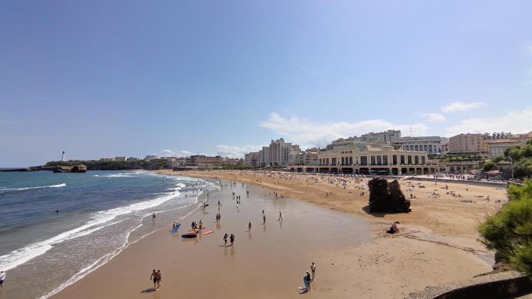 Appartement Le Sahel - Vue Imprenable Sur L'Ocean Biarritz Eksteriør bilde
