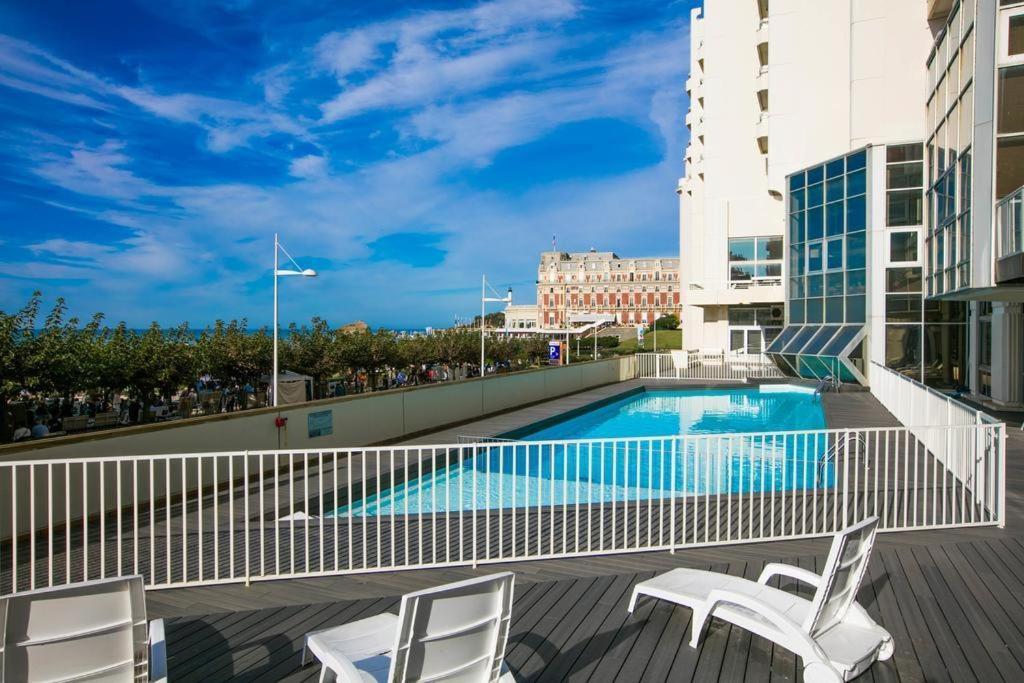 Appartement Le Sahel - Vue Imprenable Sur L'Ocean Biarritz Eksteriør bilde